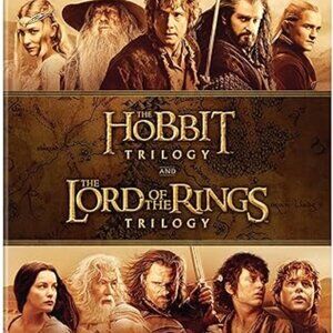 6-Film Theatrical Versions The Hobbit Trilogy and The Lord Of The Rings Trilogy